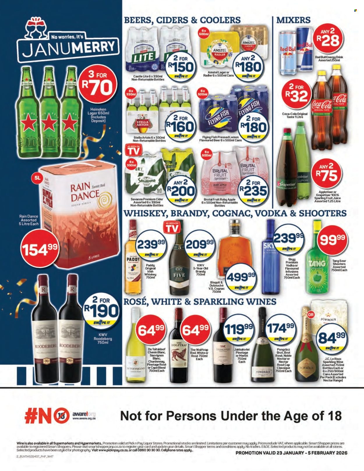 PICK N PAY specials - Liquor Specials (2026-01-23 - 2026-02-05) | 2