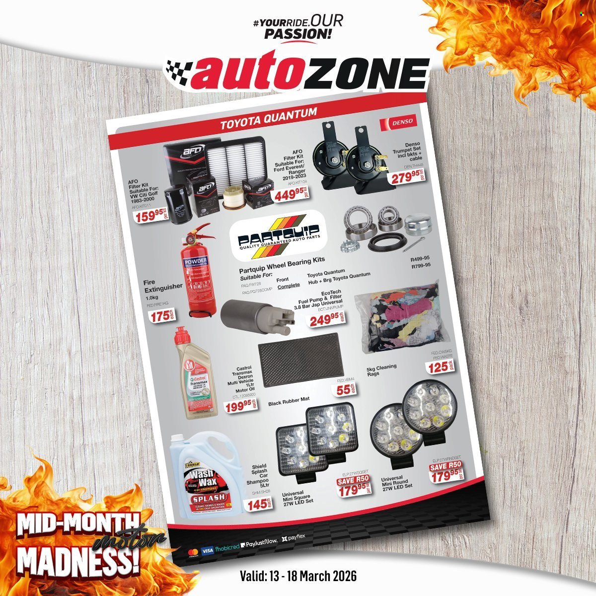 AUTOZONE specials - Mid-Month Madness! (2026-03-13 - 2026-03-18) | 2
