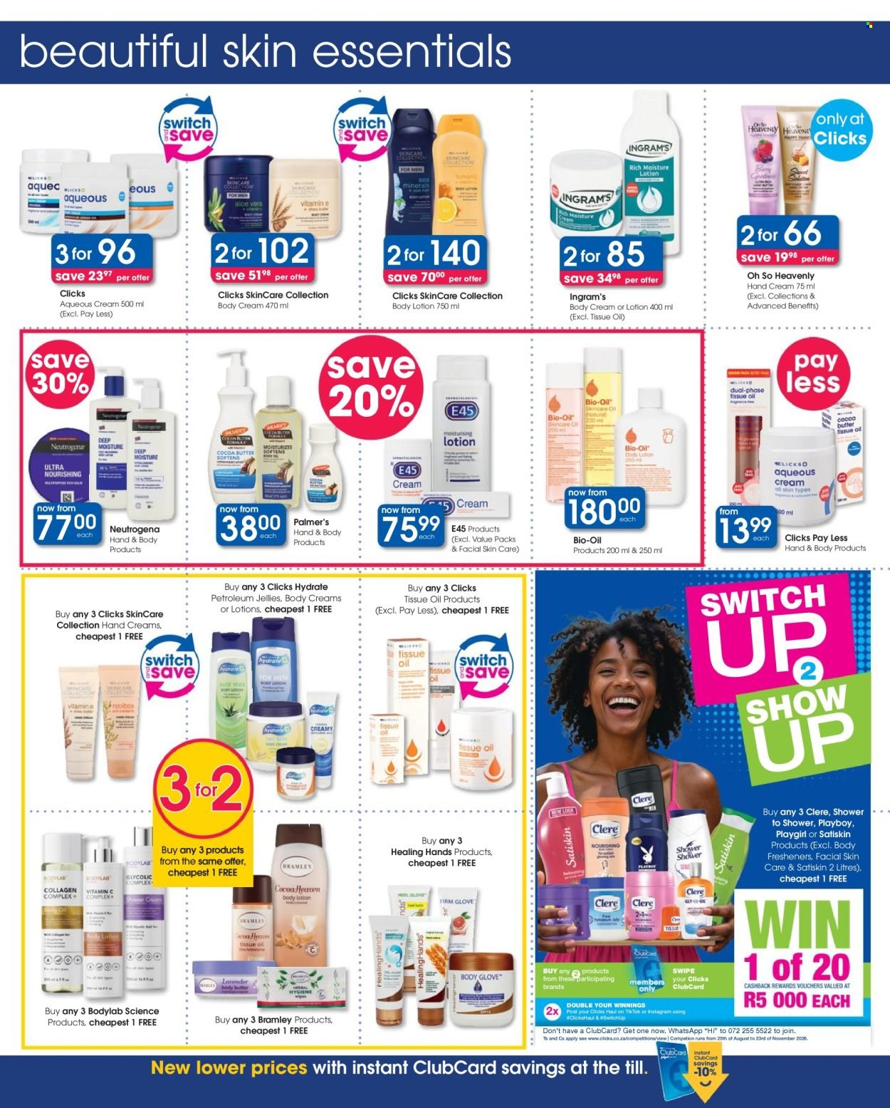 CLICKS specials - From Wednesday 23 Sept 2026