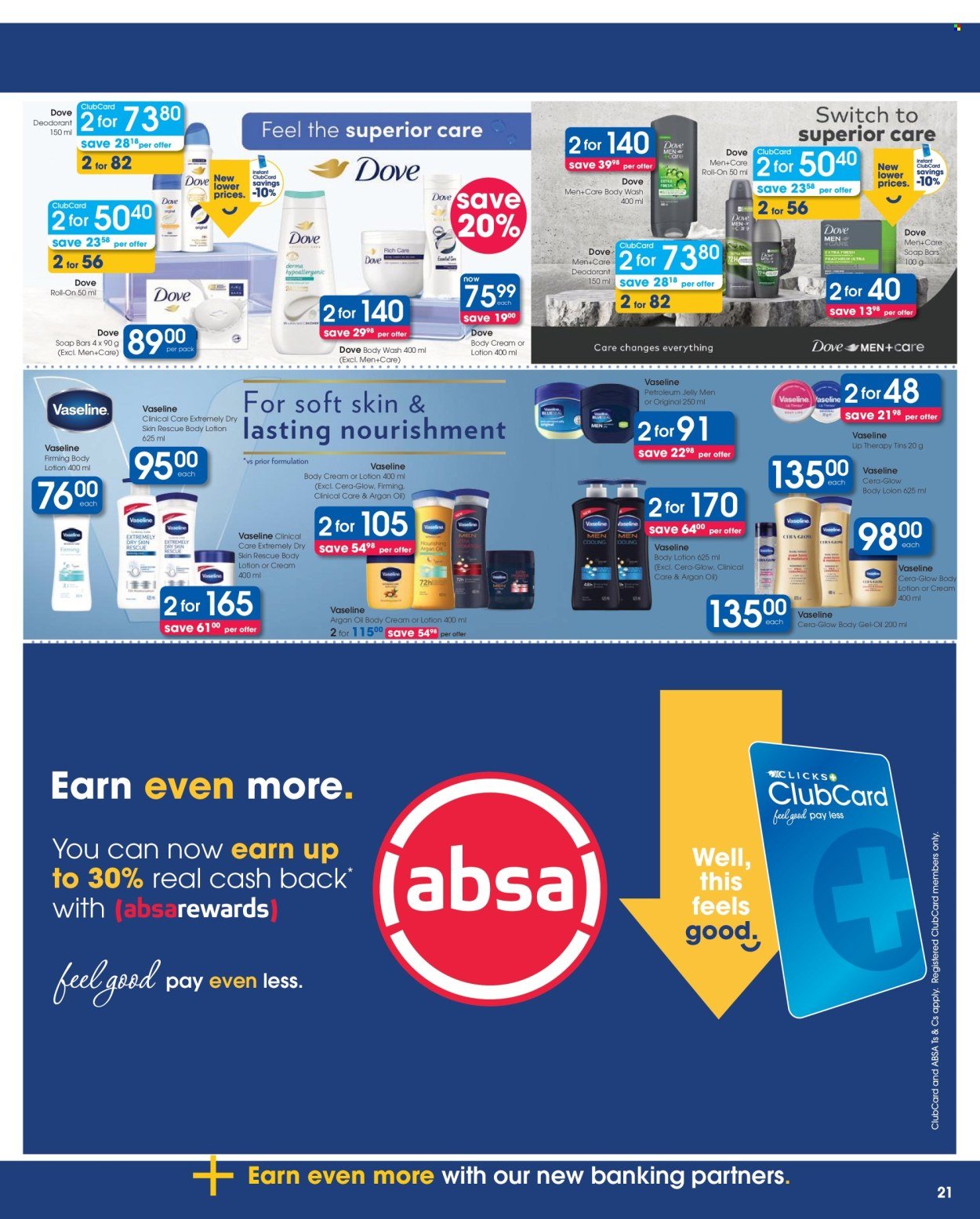 CLICKS specials - From Wednesday 23 Sept 2026
