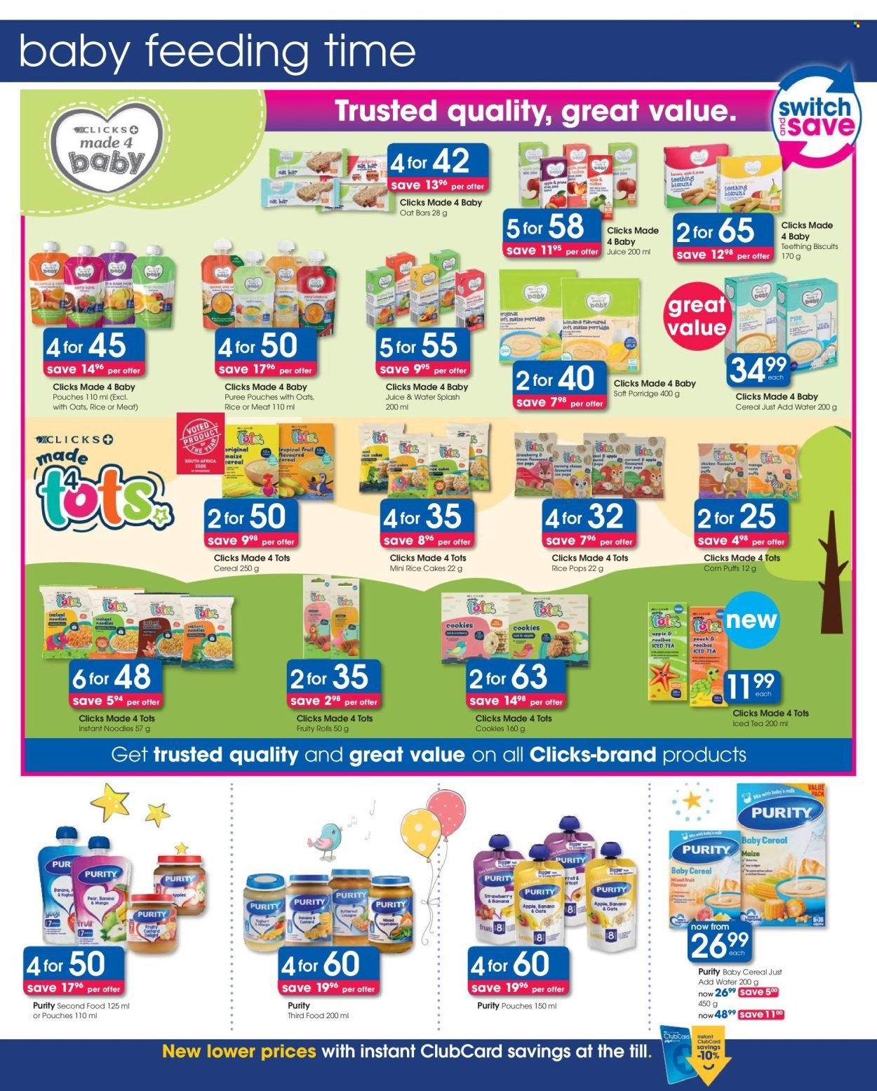CLICKS specials - From Wednesday 23 Sept 2026
