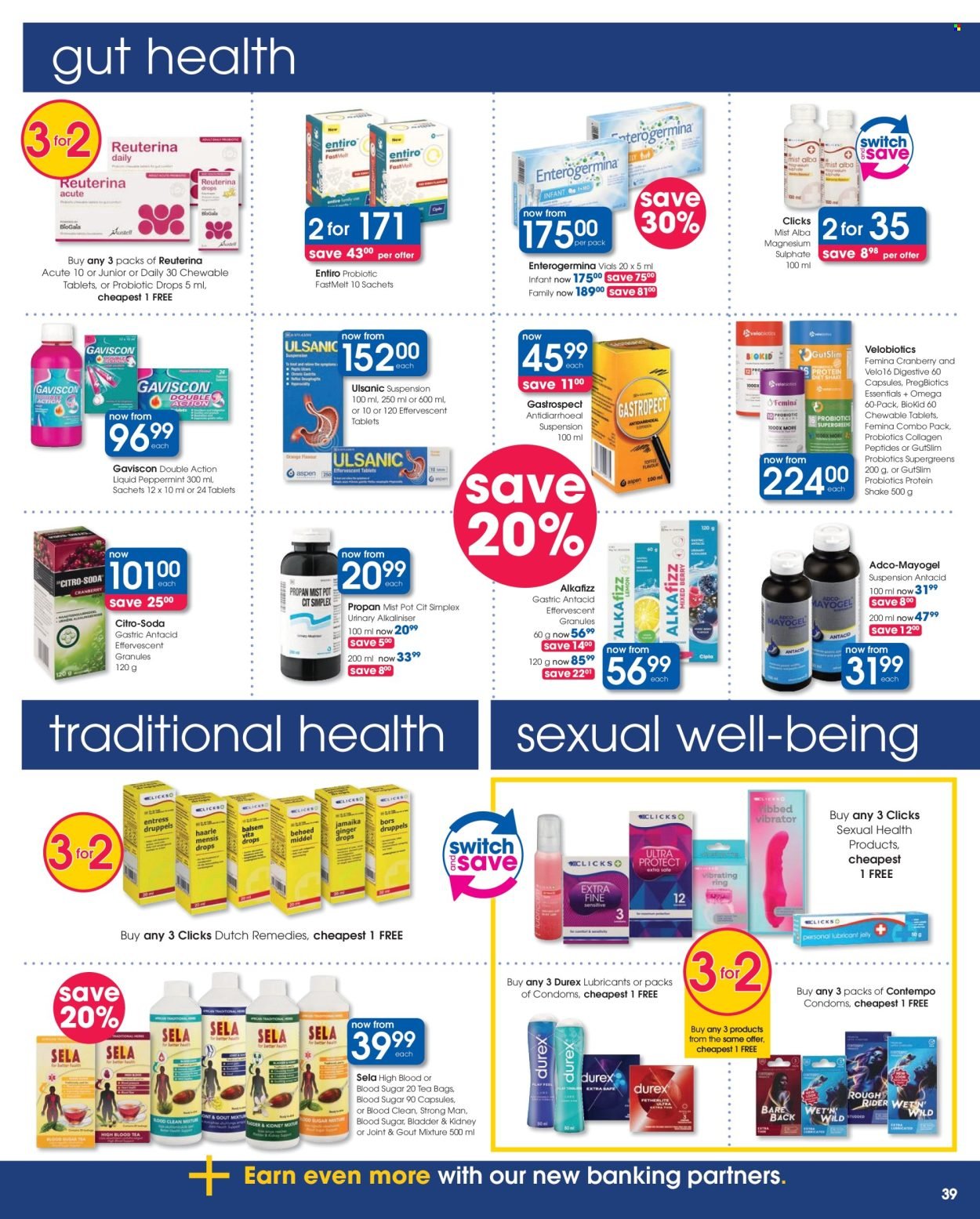 CLICKS specials - From Wednesday 23 Sept 2026