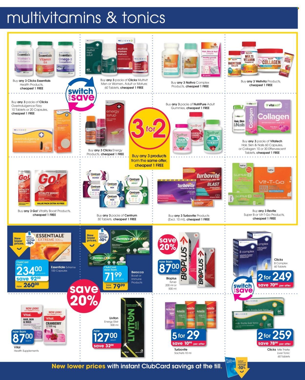 CLICKS specials - From Wednesday 23 Sept 2026
