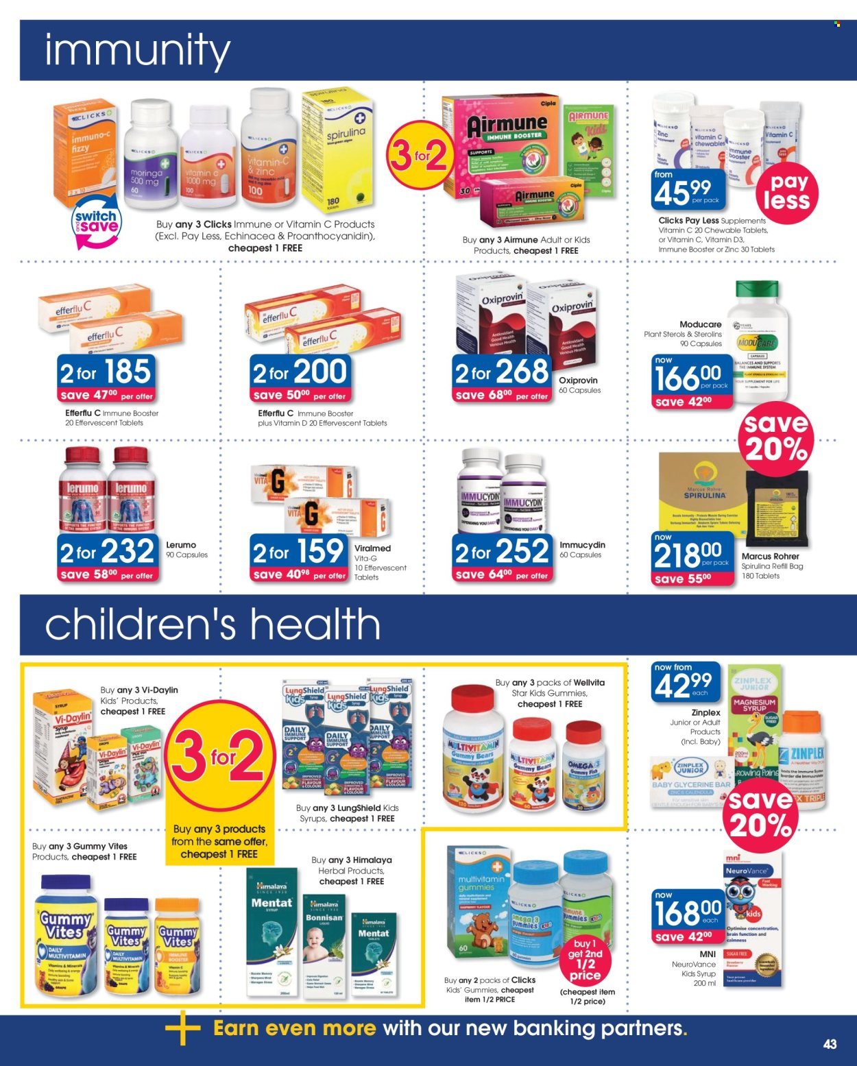CLICKS specials - From Wednesday 23 Sept 2026