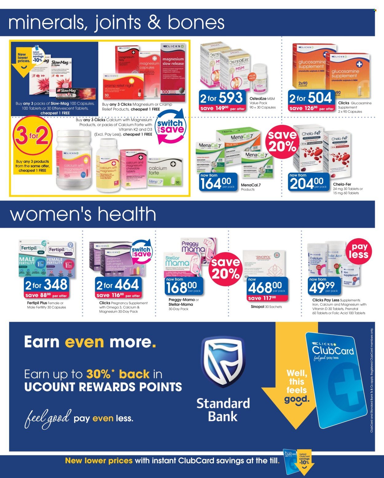 CLICKS specials - From Wednesday 23 Sept 2026