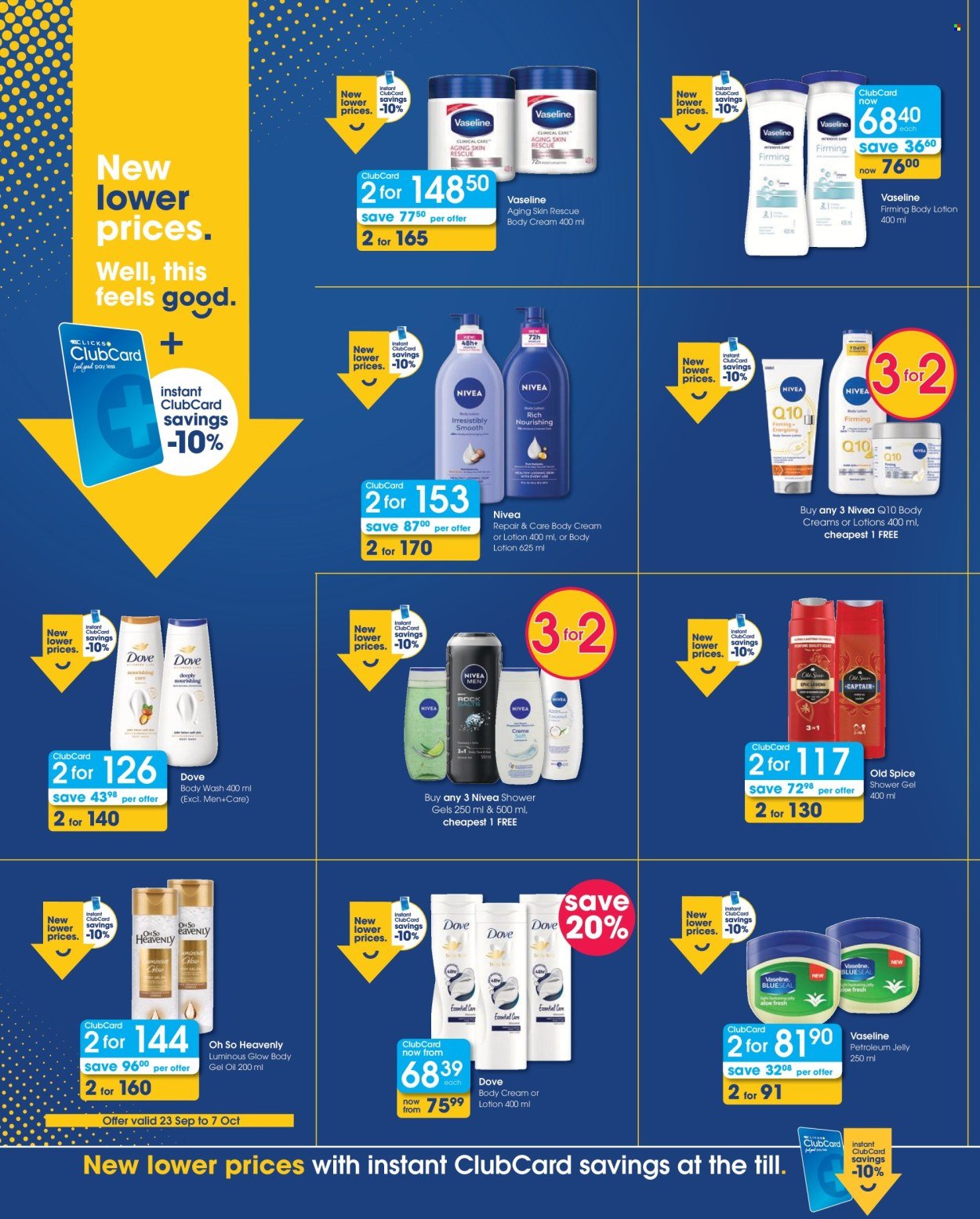 CLICKS specials - From Wednesday 23 Sept 2026