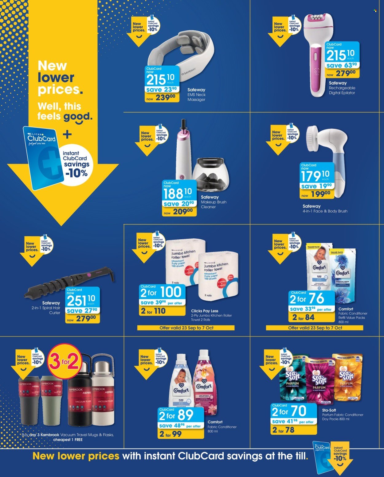 CLICKS specials - From Wednesday 23 Sept 2026