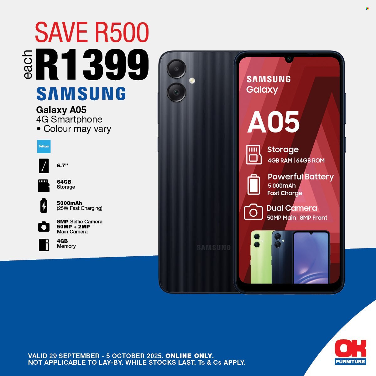 OK FURNITURE specials - From Monday 29 Sept 2025 (2025-09-29 - 2025-10-05) | 4