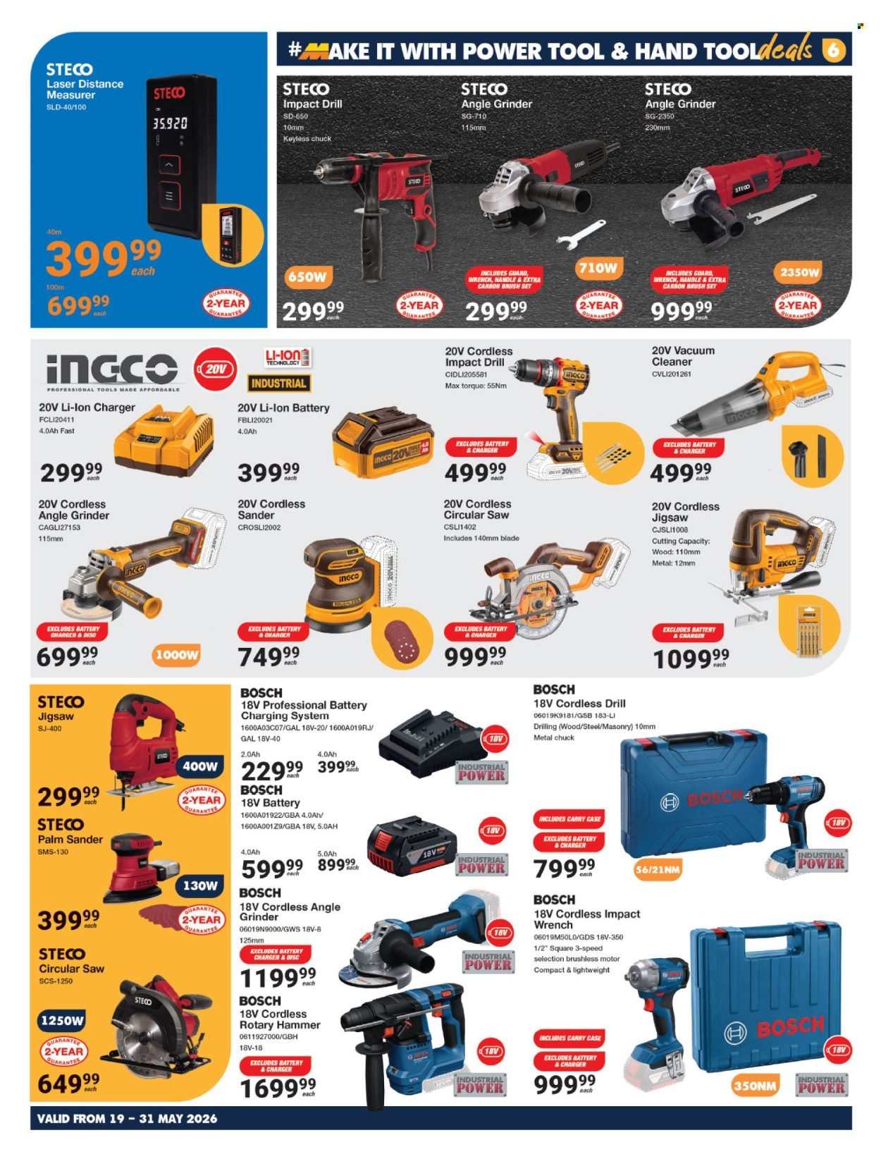 MICA specials - From Tuesday 19 May 2026