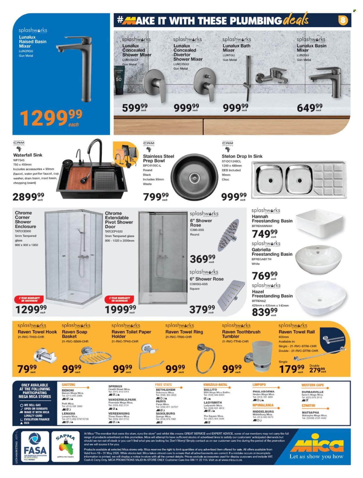 MICA specials - From Tuesday 19 May 2026