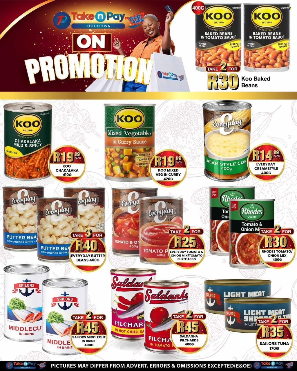TAKE N PAY specials - From Monday 1 Jun 2026