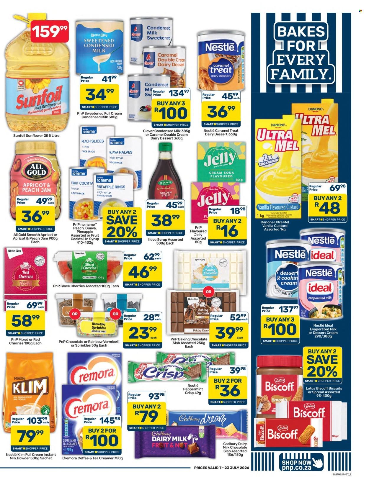 PICK N PAY specials - Baking Specials
