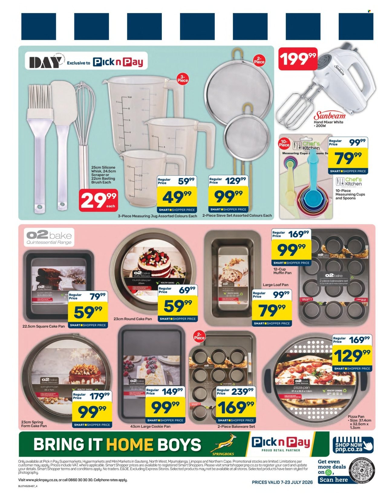 PICK N PAY specials - Baking Specials