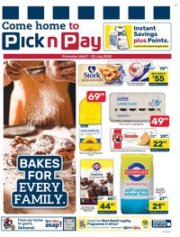 PICK N PAY specials - Baking Specials