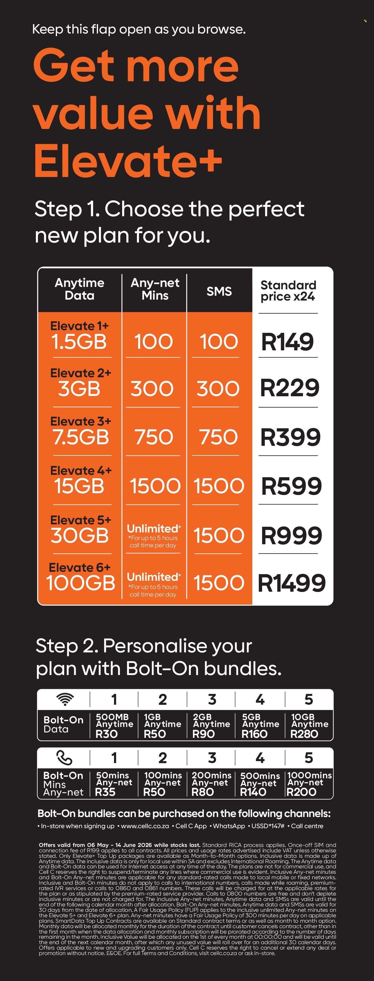 CELL C specials - The Connector Book (2026-05-06 - 2026-06-14) | 3