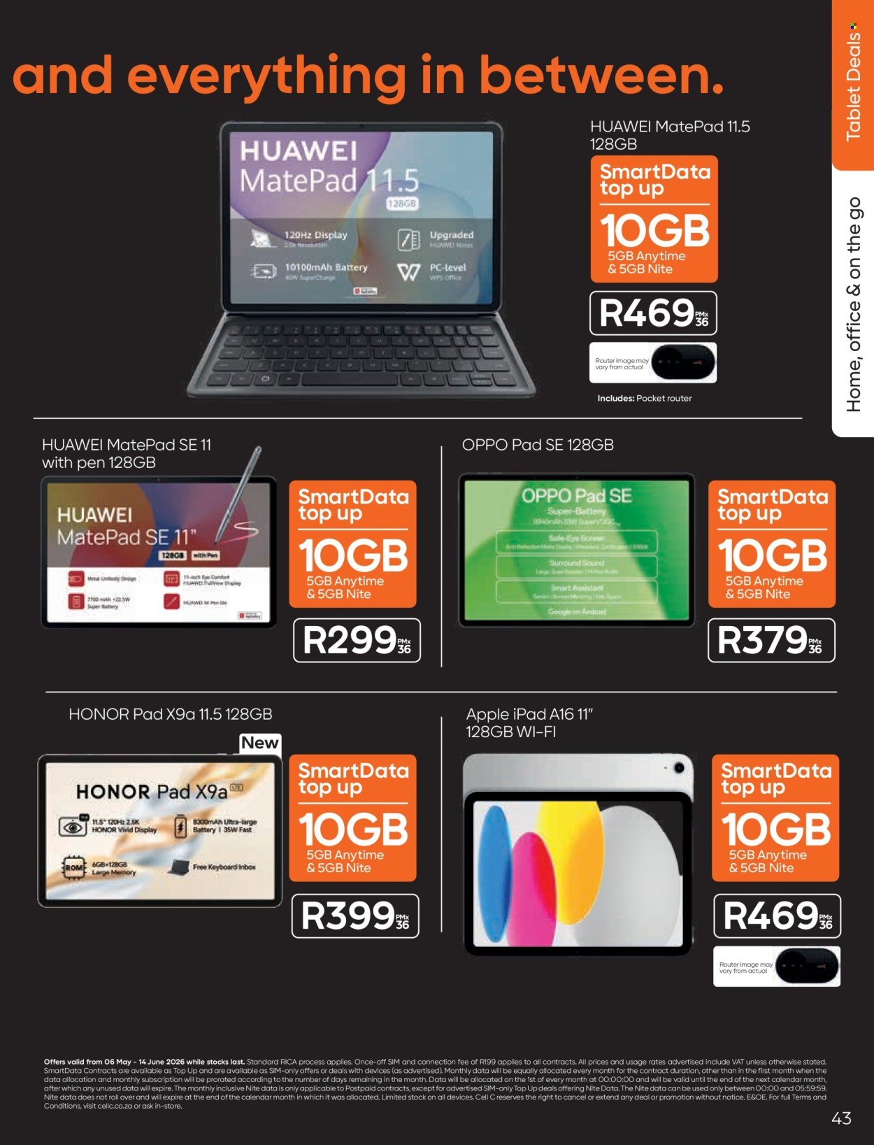 CELL C specials - The Connector Book (2026-05-06 - 2026-06-14) | 45