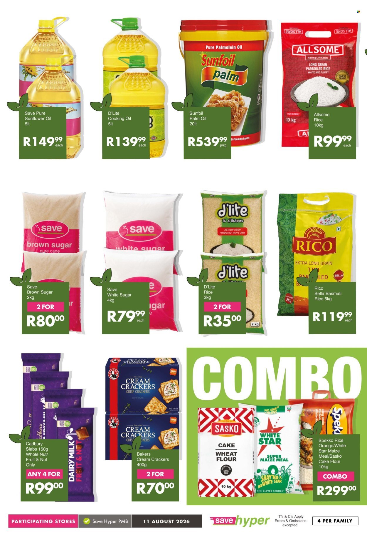 SAVE specials - From Tuesday 11 Aug 2026