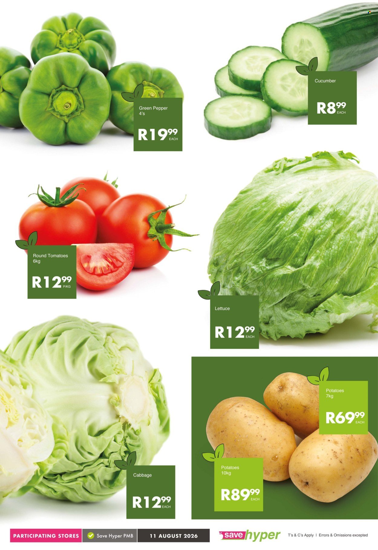 SAVE specials - From Tuesday 11 Aug 2026
