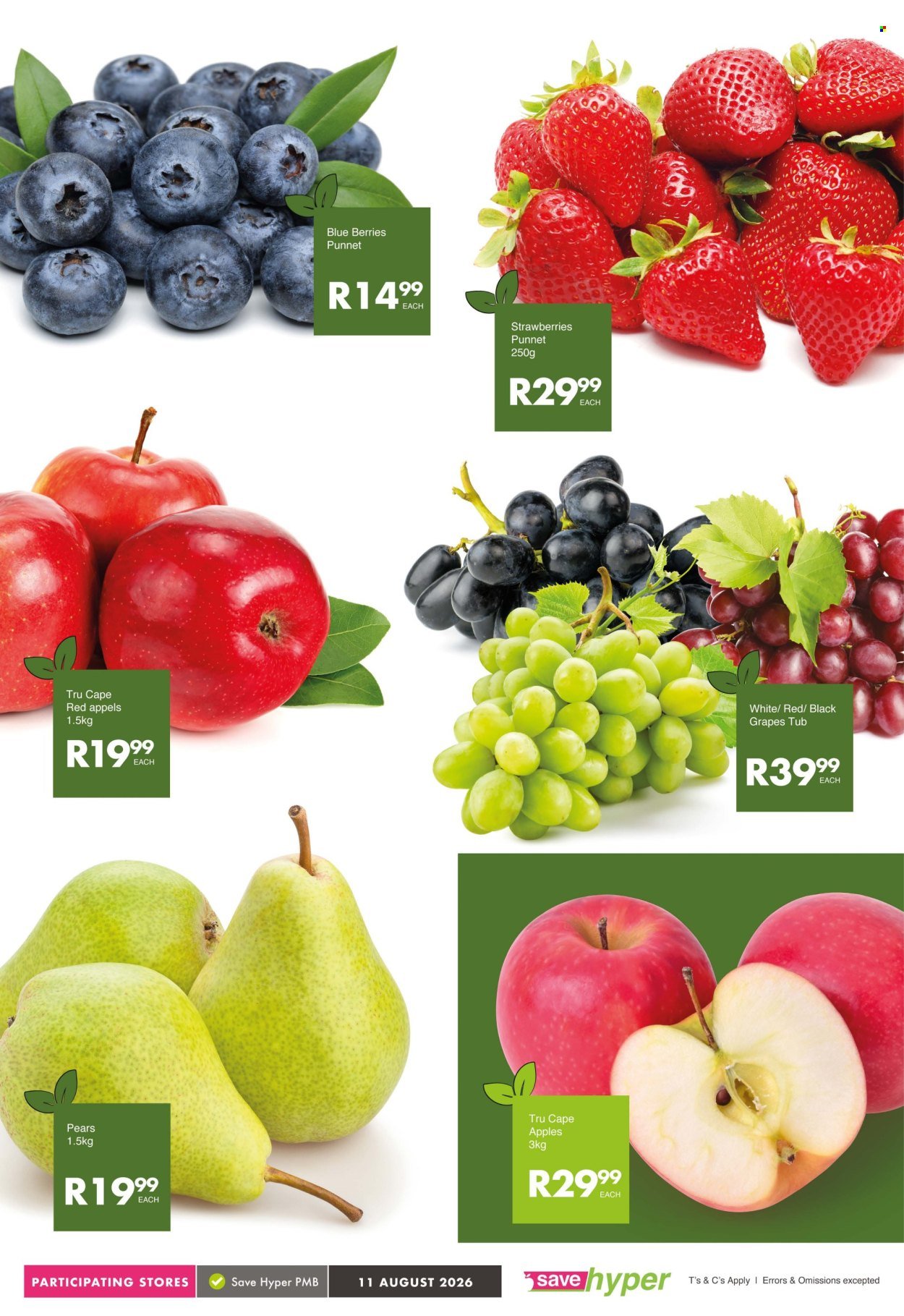 SAVE specials - From Tuesday 11 Aug 2026