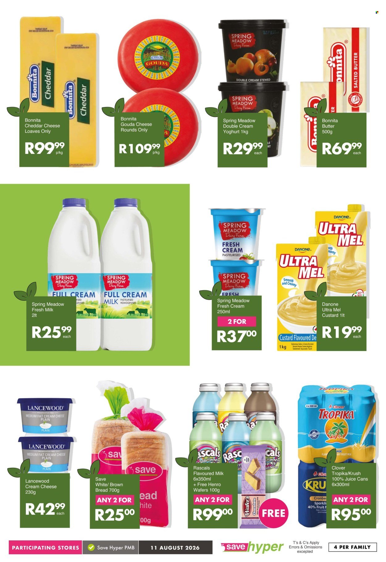 SAVE specials - From Tuesday 11 Aug 2026