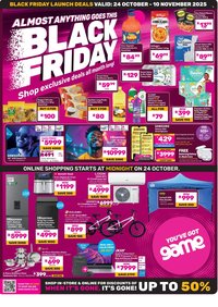 GAME specials - Almost Anything Goes This Black Friday (2025-10-24 - 2025-11-10)