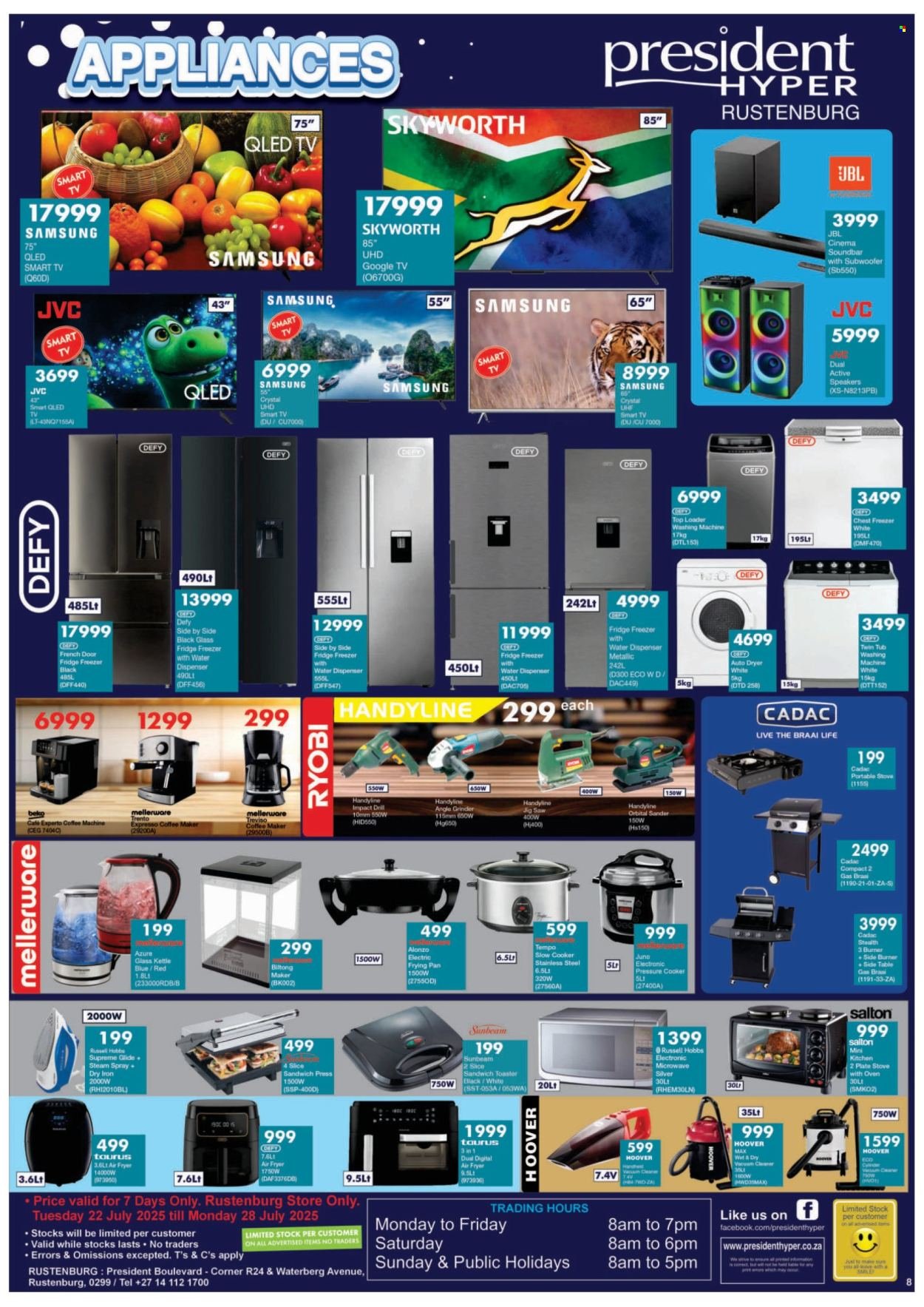PRESIDENT HYPER specials - Rustenburg Specials (2025-07-22 - 2025-07-28) | 8
