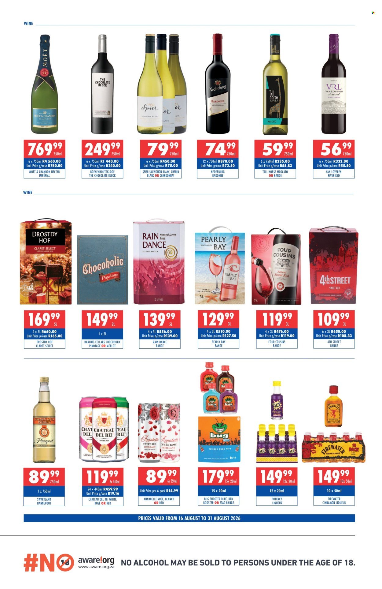 ULTRA LIQUORS specials - From Sunday 16 Aug 2026