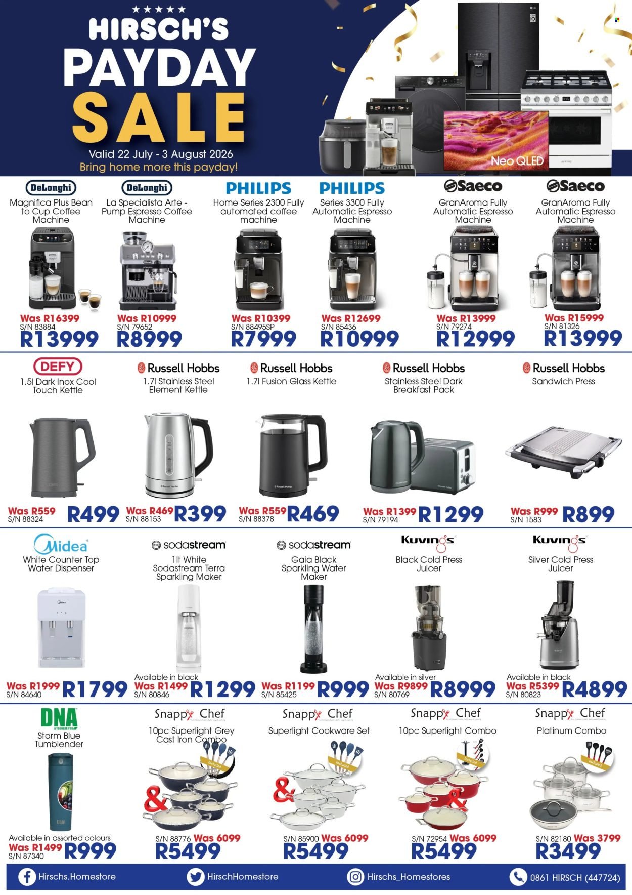 HIRSCH'S specials - From Wednesday 22 Jul 2026