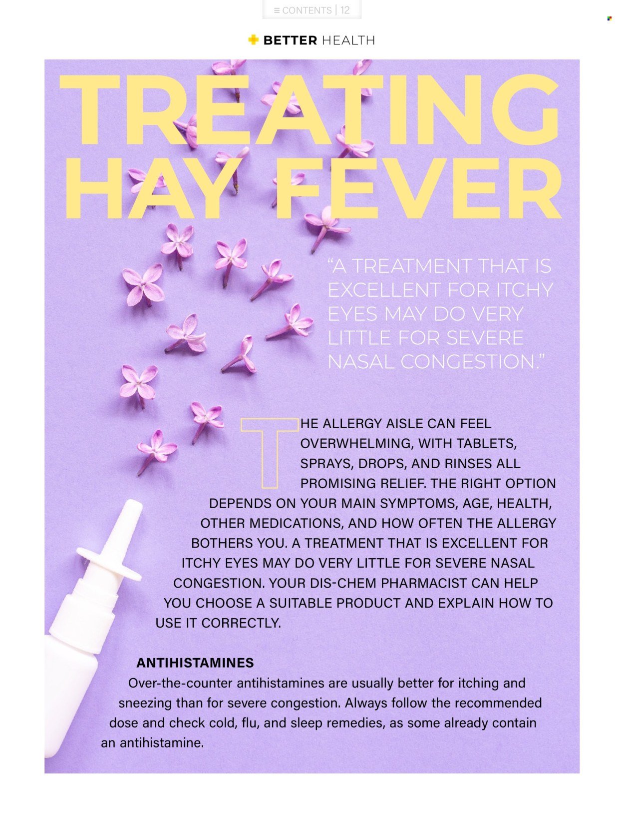 DIS-CHEM specials - Better Magazine