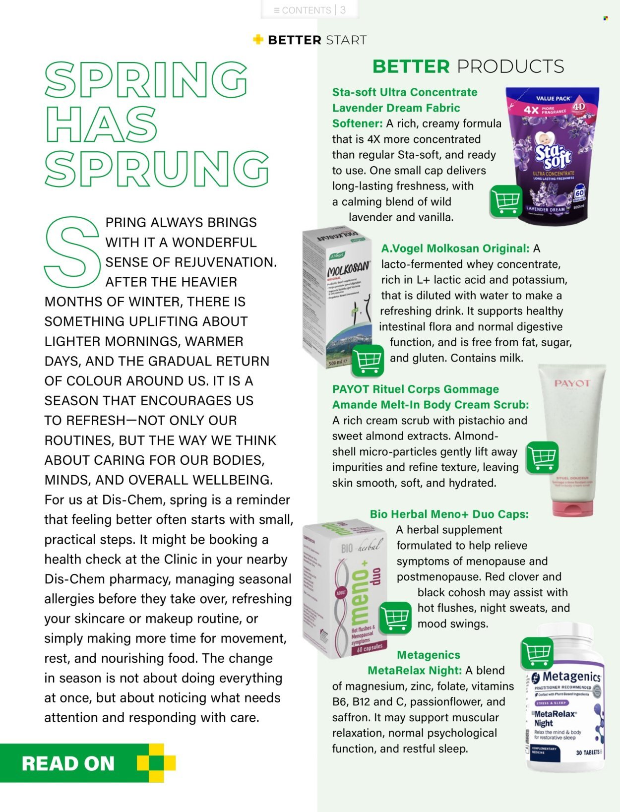 DIS-CHEM specials - Better Magazine