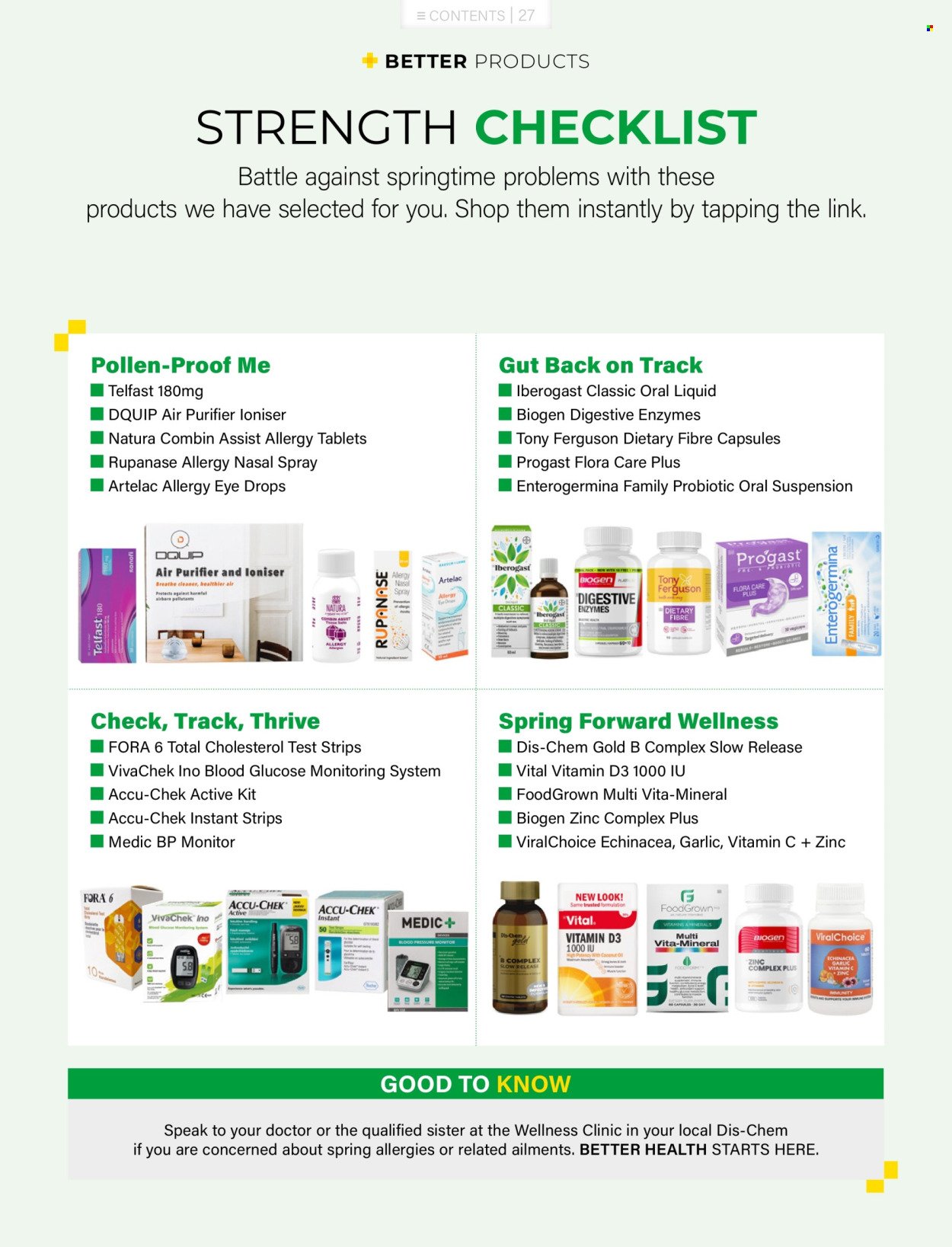 DIS-CHEM specials - Better Magazine