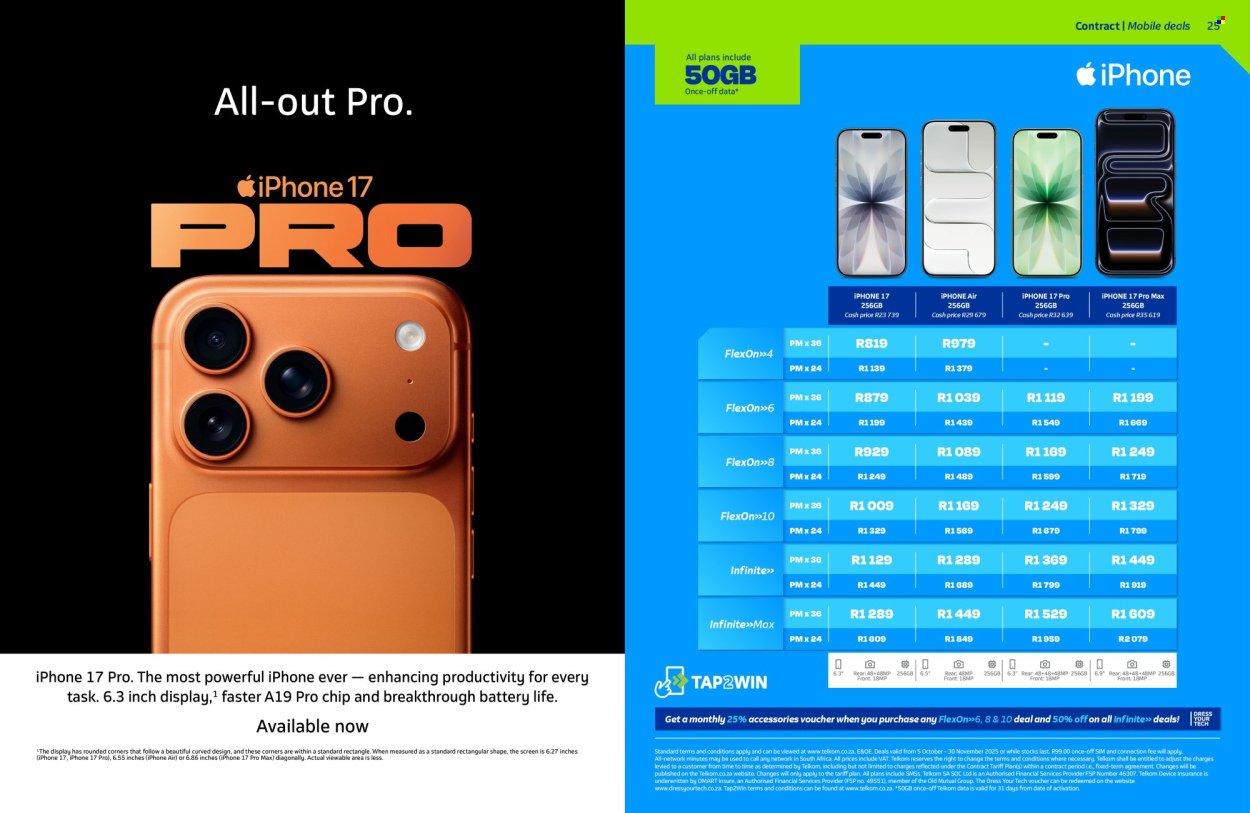 TELKOM specials - From Sunday 5 Oct 2025 (2025-10-05 - 2025-11-30) | 13