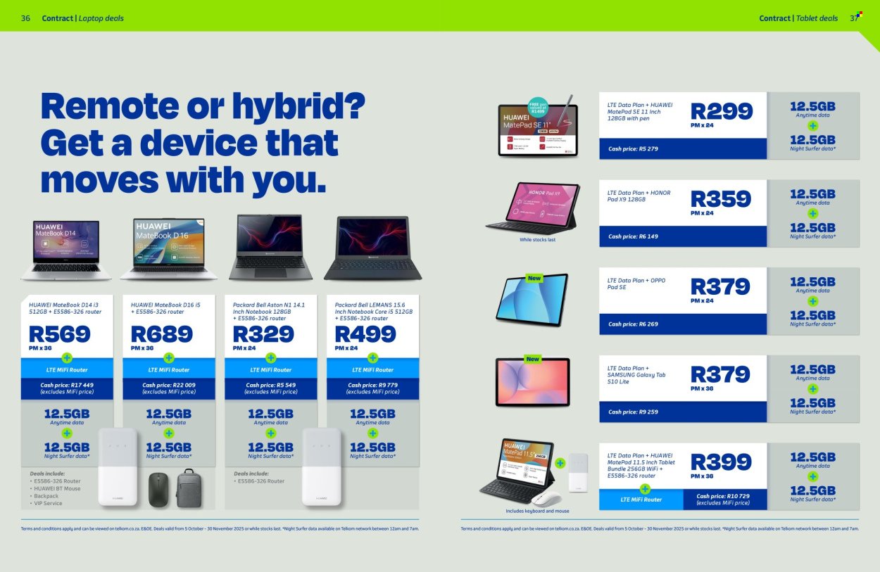 TELKOM specials - From Sunday 5 Oct 2025 (2025-10-05 - 2025-11-30) | 18