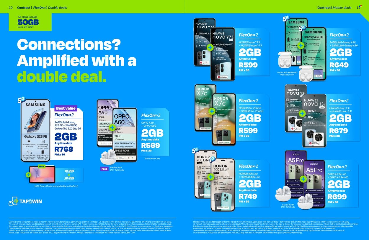 TELKOM specials - From Sunday 5 Oct 2025 (2025-10-05 - 2025-11-30) | 6