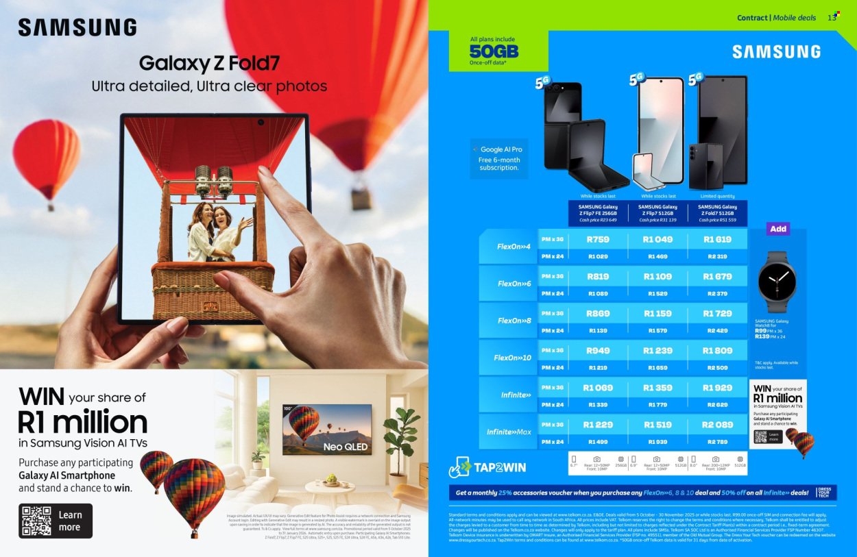 TELKOM specials - From Sunday 5 Oct 2025 (2025-10-05 - 2025-11-30) | 7