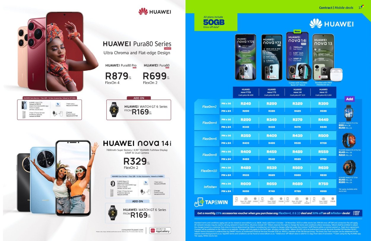 TELKOM specials - From Sunday 5 Oct 2025 (2025-10-05 - 2025-11-30) | 9
