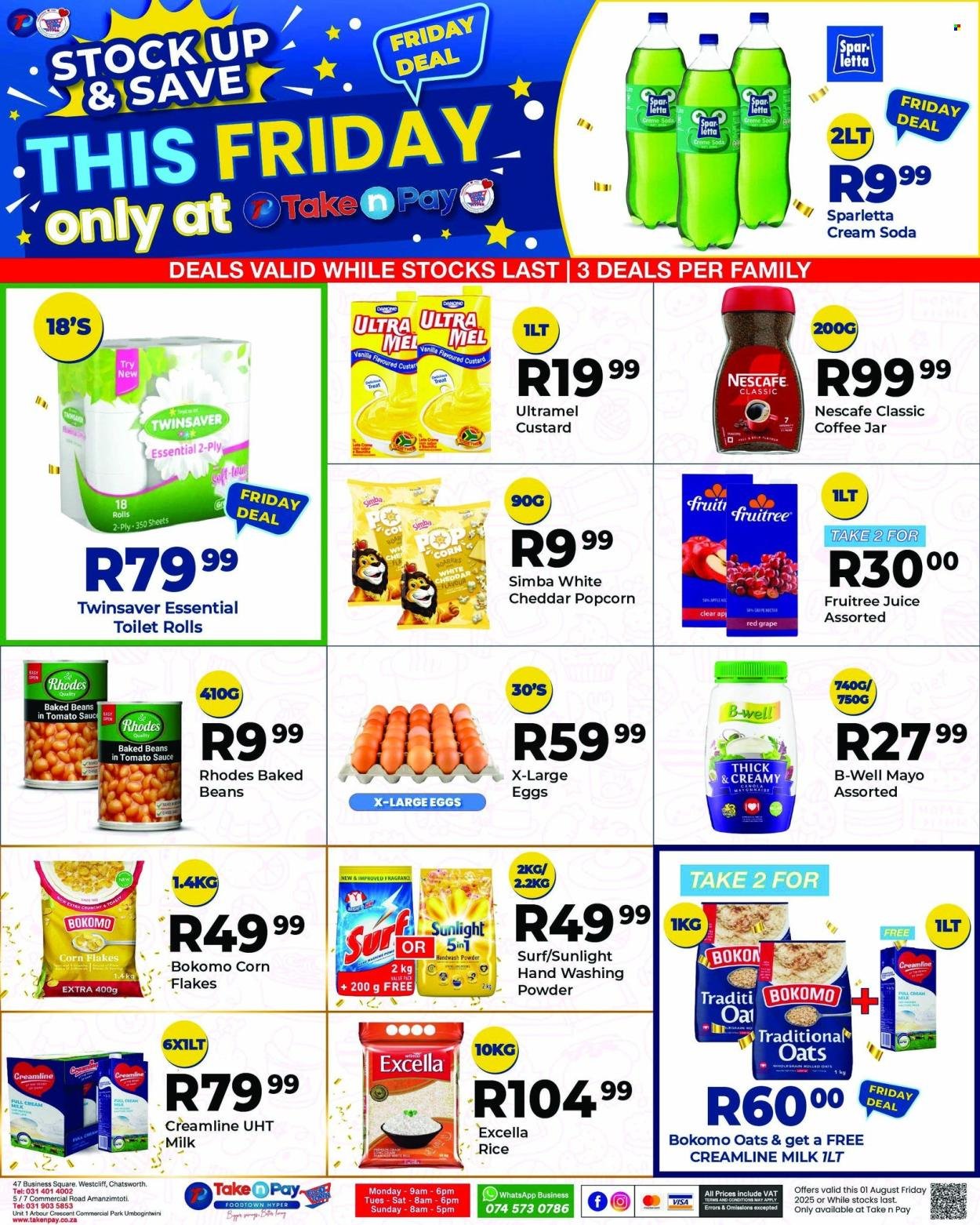 TAKE N PAY specials - From Friday 1 Aug 2025 (2025-08-01 - 2025-08-01) | 1