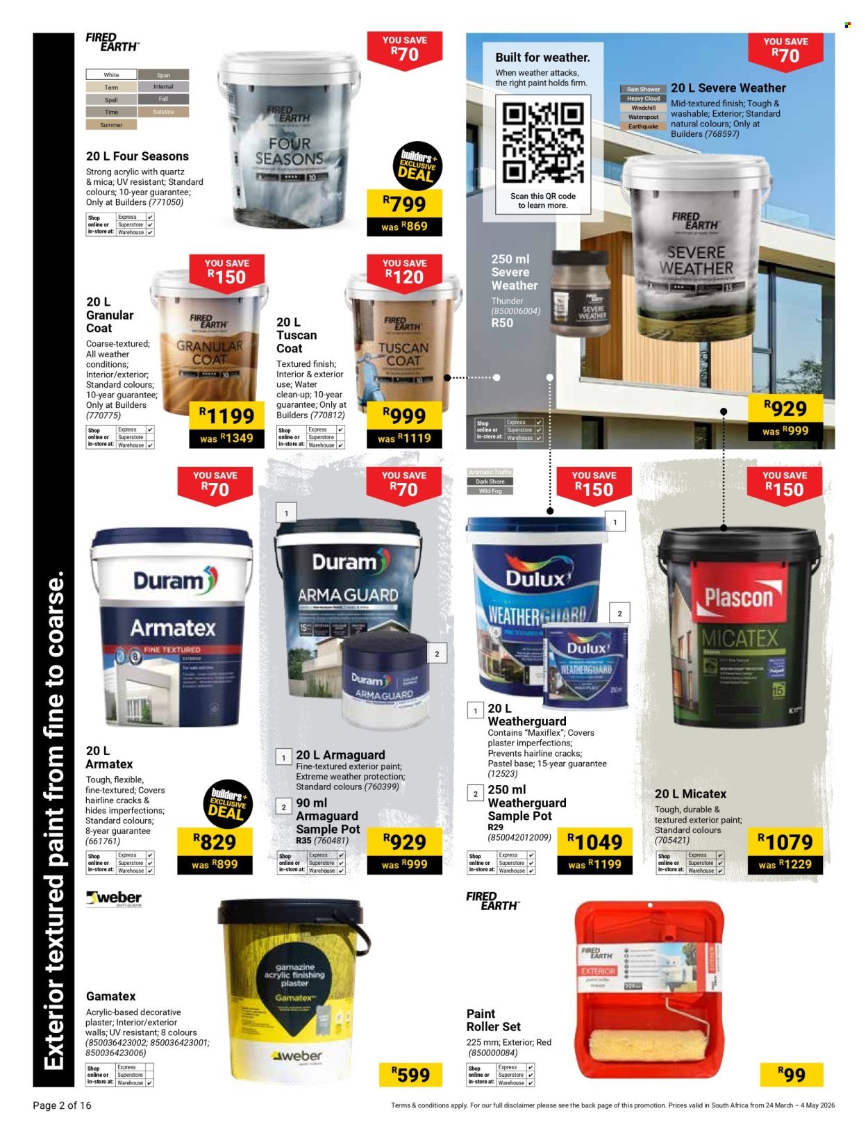 BUILDERS specials - Paint With Quality (2026-04-24 - 2026-05-04) | 2