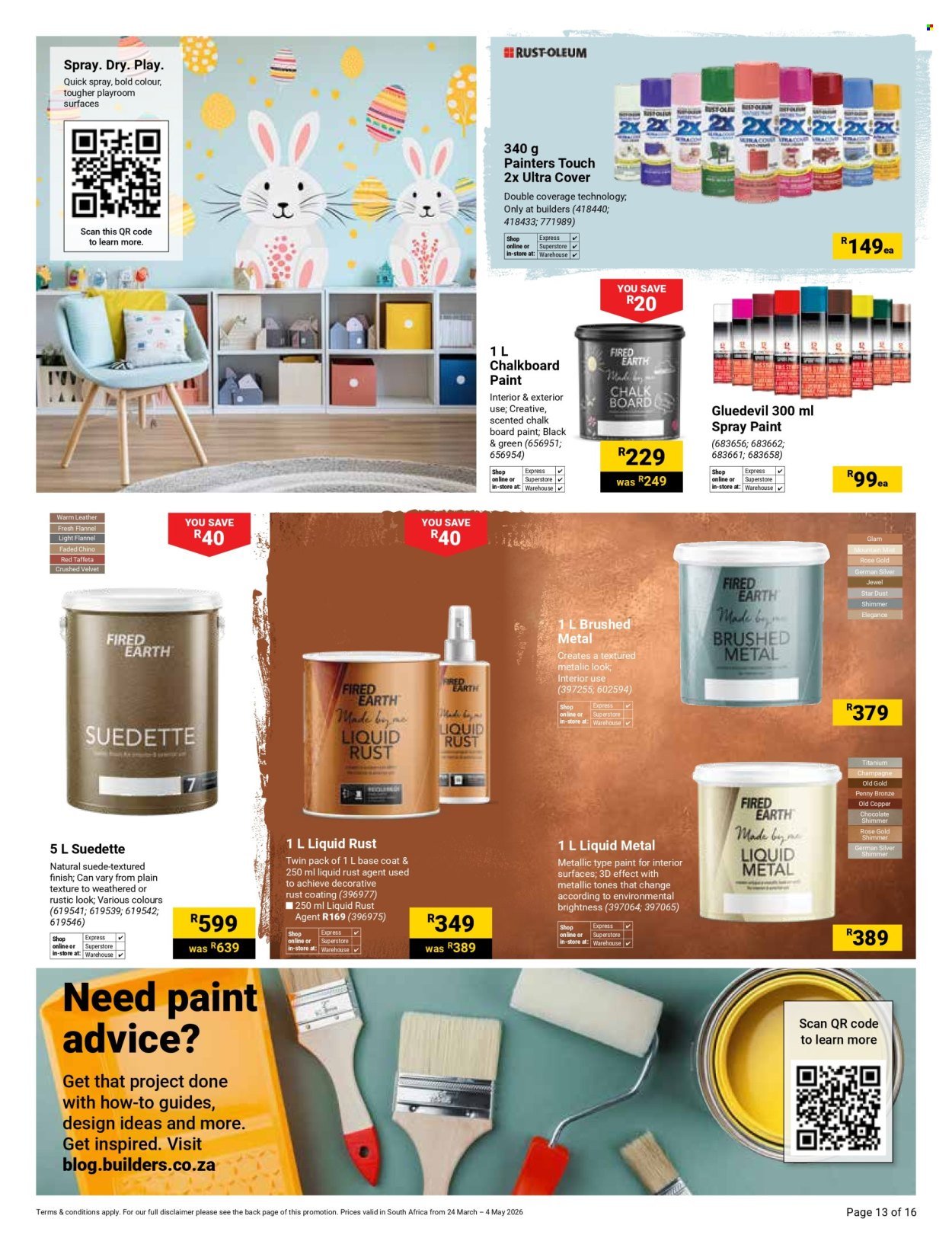 BUILDERS specials - Paint With Quality (2026-04-24 - 2026-05-04) | 13