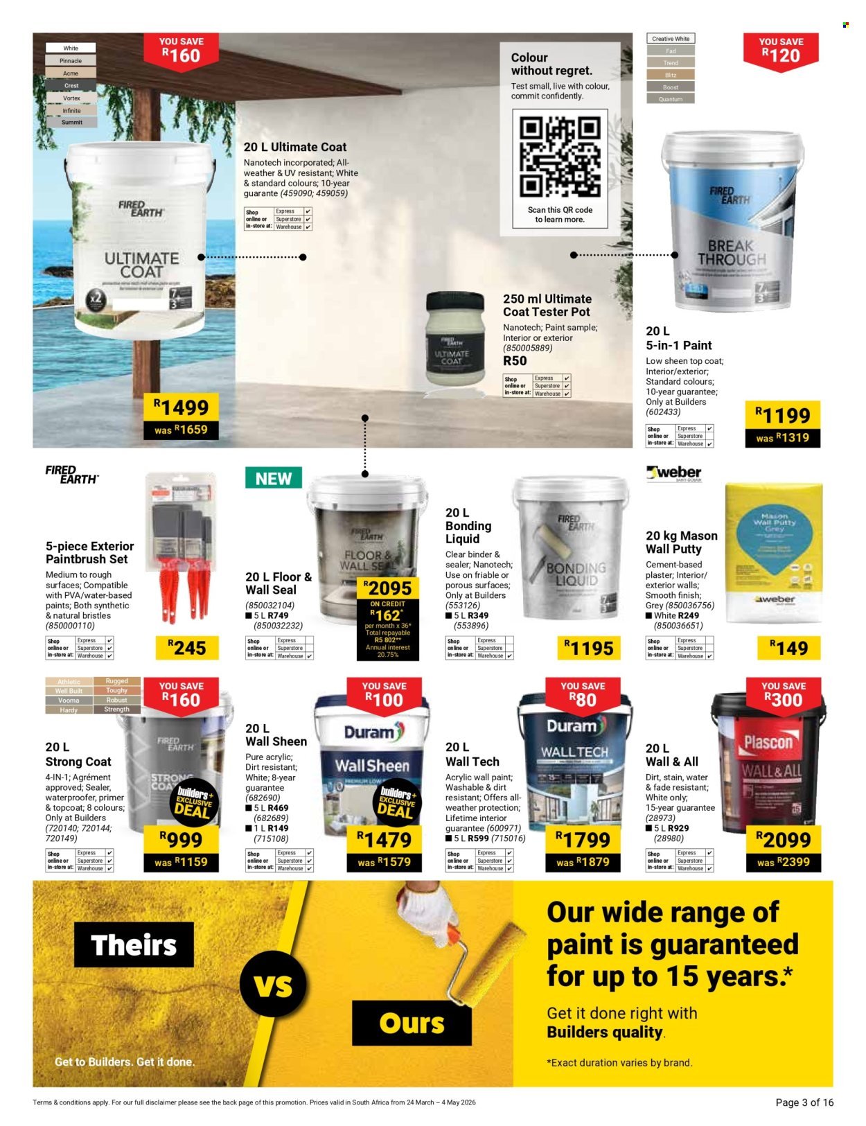 BUILDERS specials - Paint With Quality (2026-04-24 - 2026-05-04) | 3