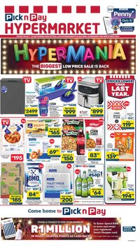 PICK N PAY specials - Hypermarket Specials