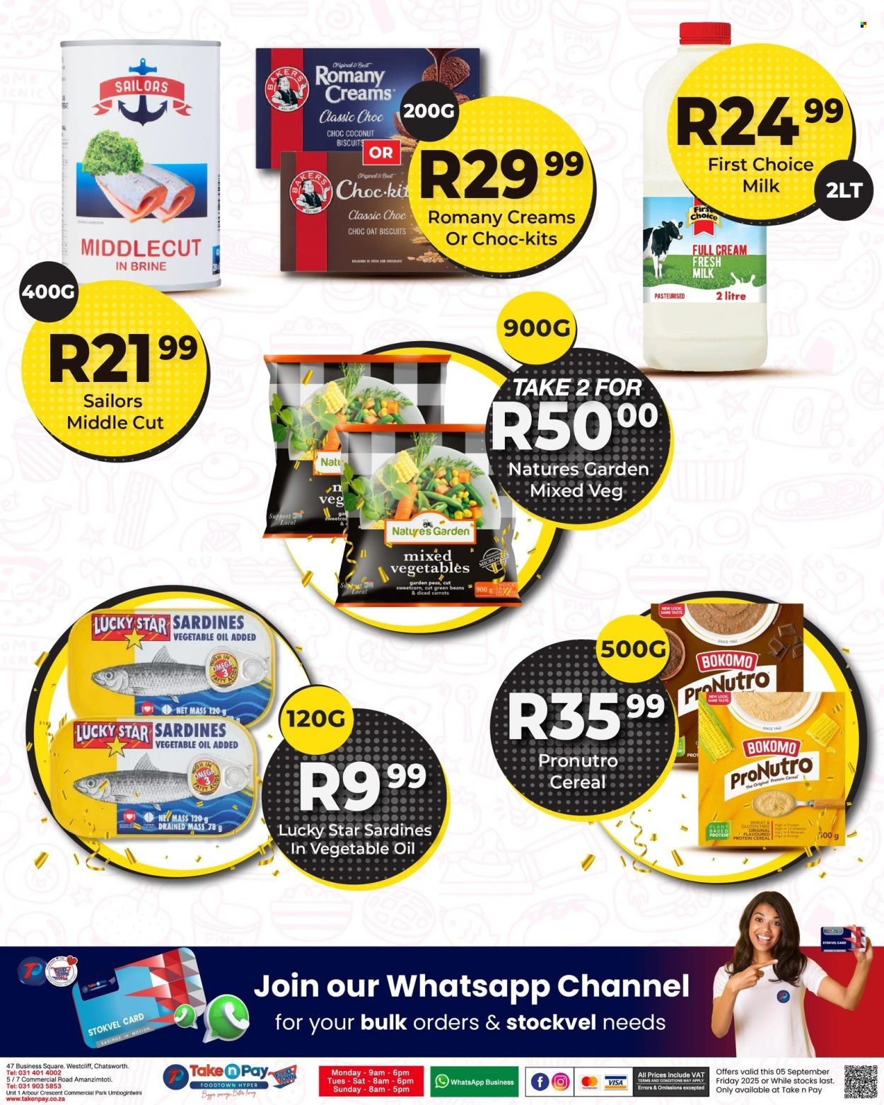 TAKE N PAY specials - From Friday 5 Sept 2025 (2025-09-05 - 2025-09-05) | 2