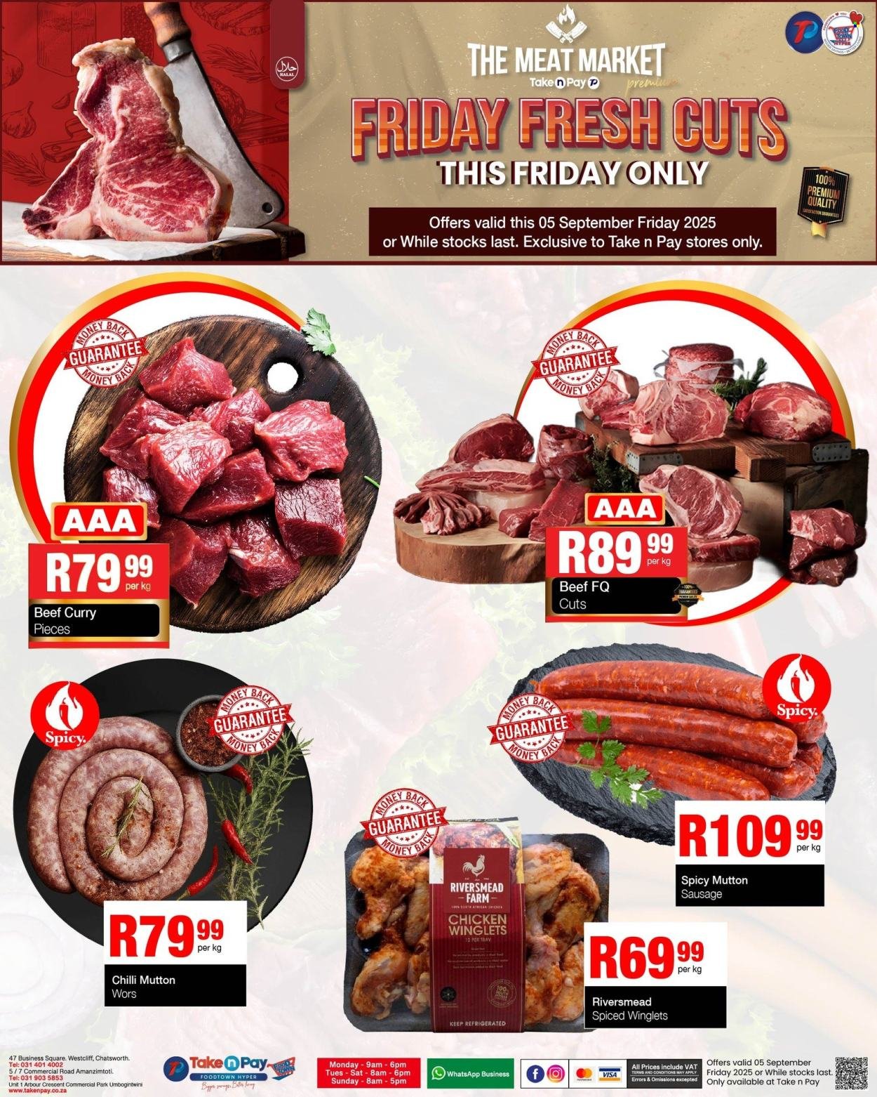 TAKE N PAY specials - From Friday 5 Sept 2025 (2025-09-05 - 2025-09-05) | 3