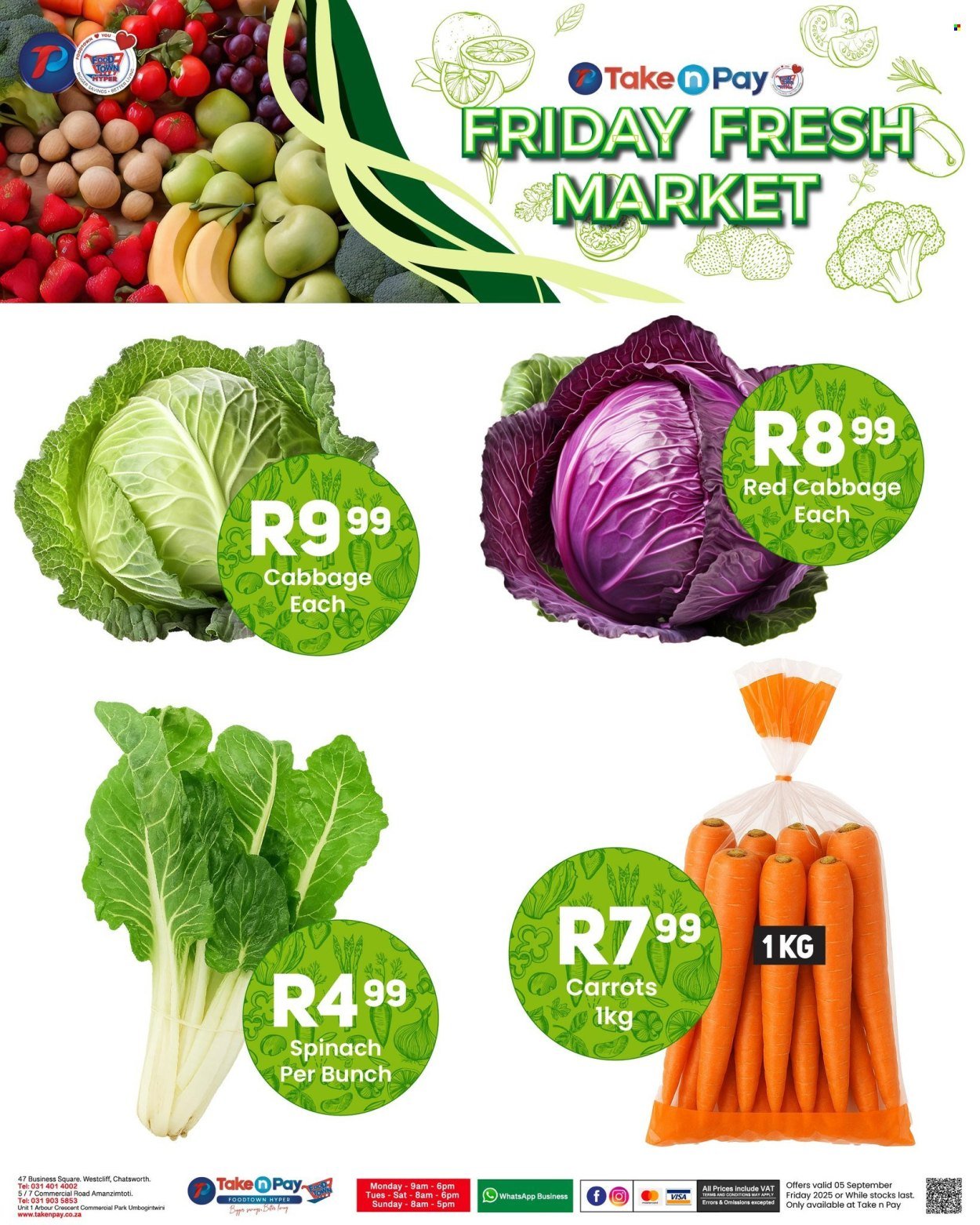 TAKE N PAY specials - From Friday 5 Sept 2025 (2025-09-05 - 2025-09-05) | 6