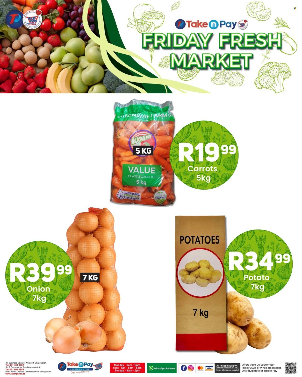 TAKE N PAY specials - From Friday 5 Sept 2025 (2025-09-05 - 2025-09-05) | 10