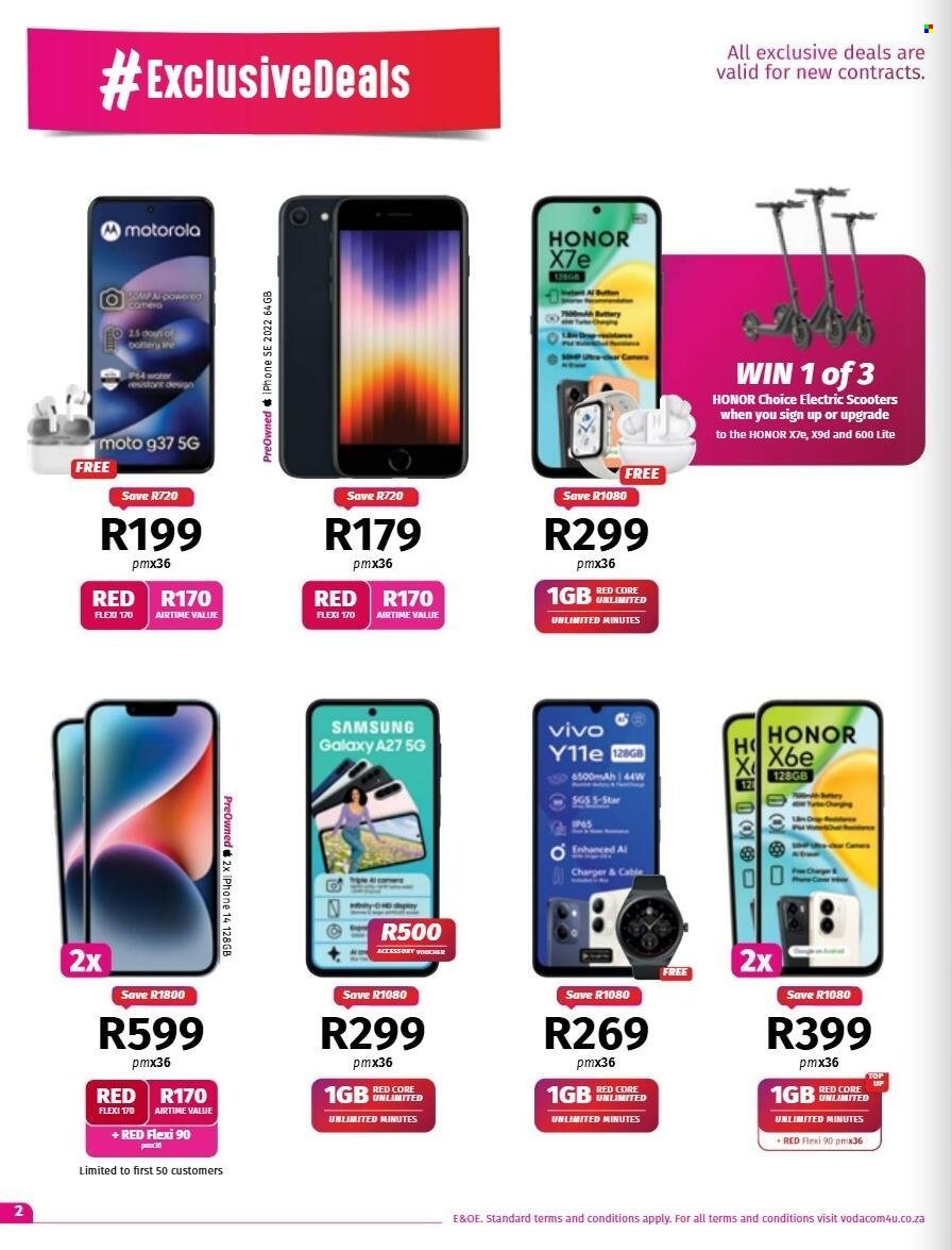 VODACOM specials - From Tuesday 8 Sept 2026