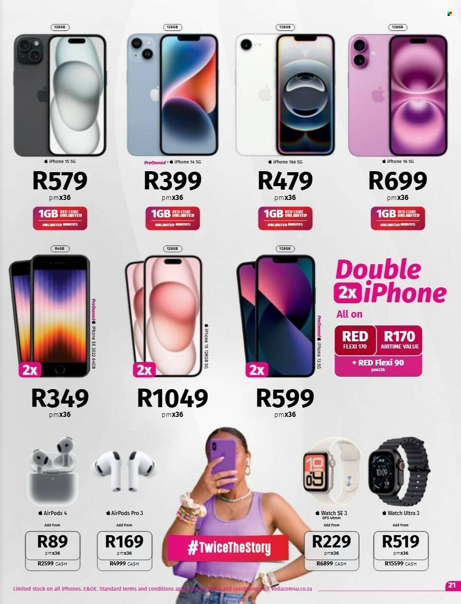 VODACOM specials - From Tuesday 8 Sept 2026