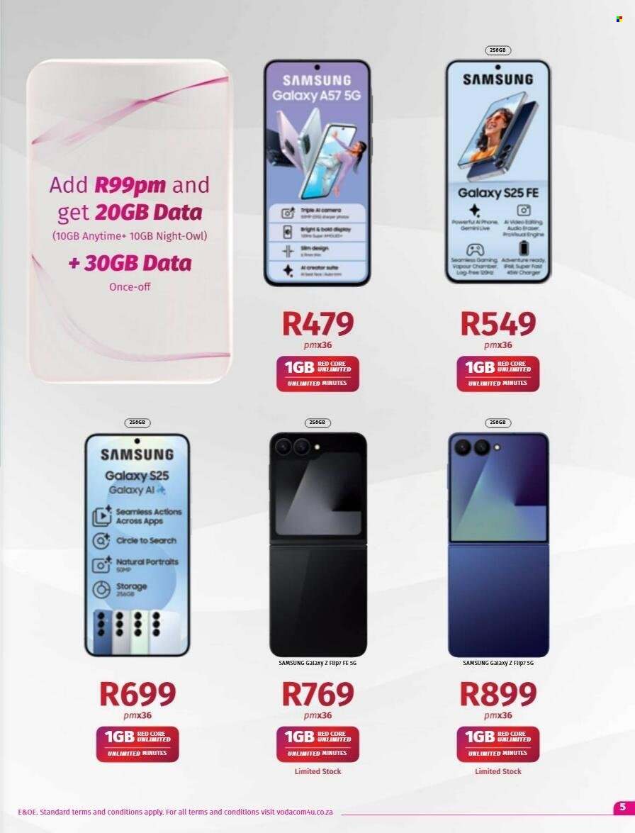 VODACOM specials - From Tuesday 8 Sept 2026