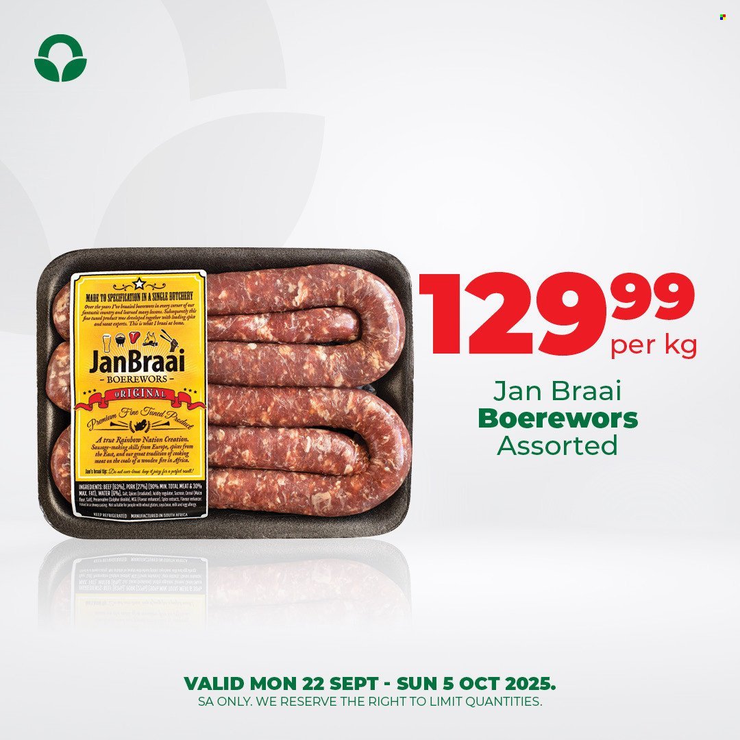 FOOD LOVER'S MARKET specials - From Monday 22 Sept 2025 (2025-09-22 - 2025-10-05) | 5