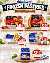 TAKE N PAY specials - From Friday 30 Oct 2026